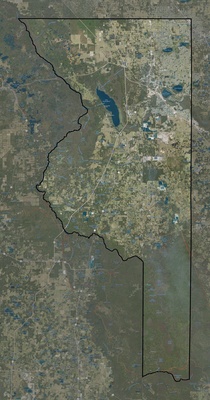 Sumter County FL USGS imagery and topo map