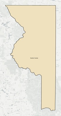 Sumter County FL school district boundaries map