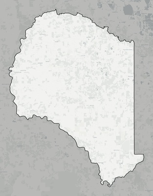 Suwannee County FL county basemap context
