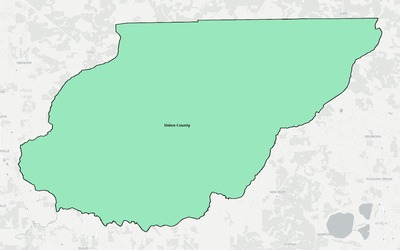 Union County FL school district boundaries map