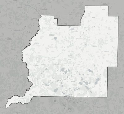Washington County FL county basemap context