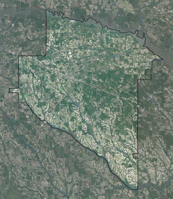 Appling County GA USGS imagery and topo map
