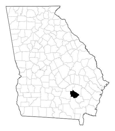 Bacon County in Georgia