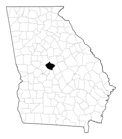 Bibb County in Georgia