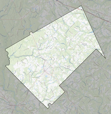 Bleckley County GA USGS topo map