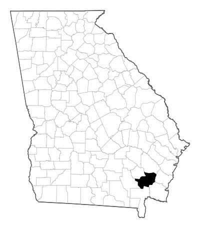 Brantley County in Georgia