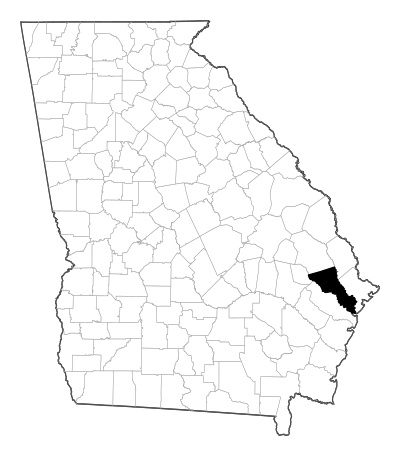 Bryan County in Georgia