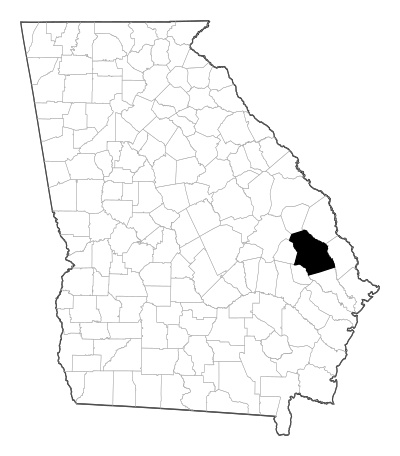 Bulloch County in Georgia
