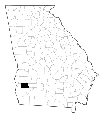 Calhoun County in Georgia