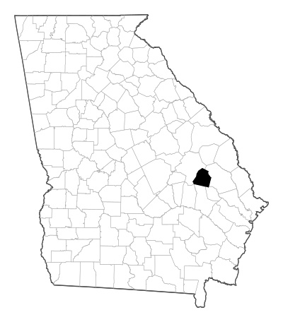 Candler County in Georgia