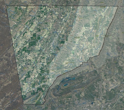 Chattooga County GA USGS imagery and topo map
