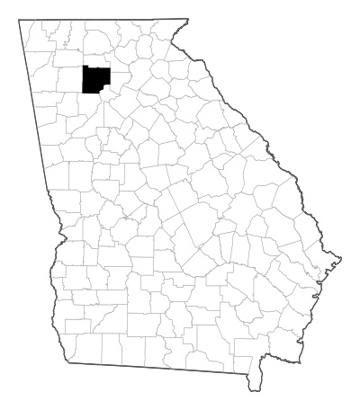Cherokee County in Georgia