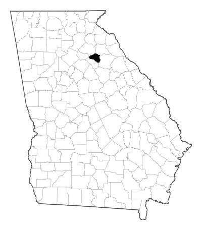 Clarke County in Georgia