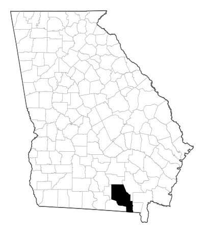 Clinch County in Georgia