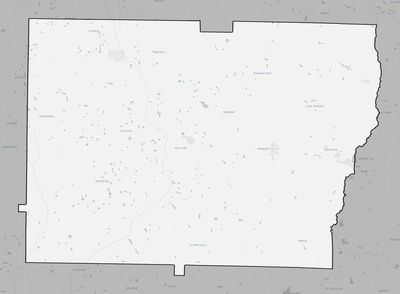 Colquitt County GA county basemap context