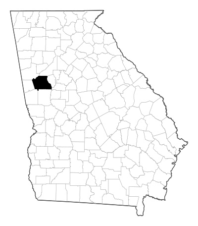 Coweta County in Georgia