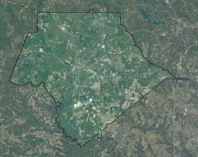 Crawford County GA USGS imagery and topo map