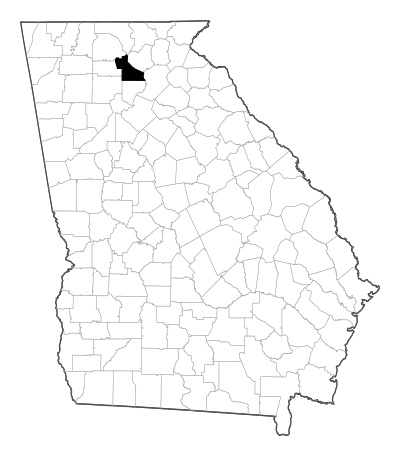 Dawson County in Georgia