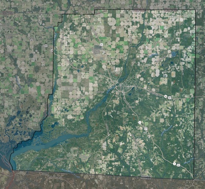 Decatur County GA USGS imagery and topo map