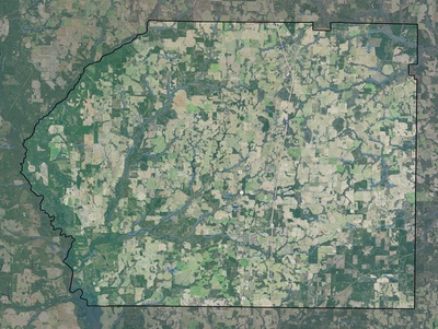 Dooly County GA USGS imagery and topo map