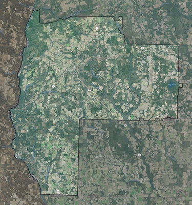 Early County GA USGS imagery and topo map