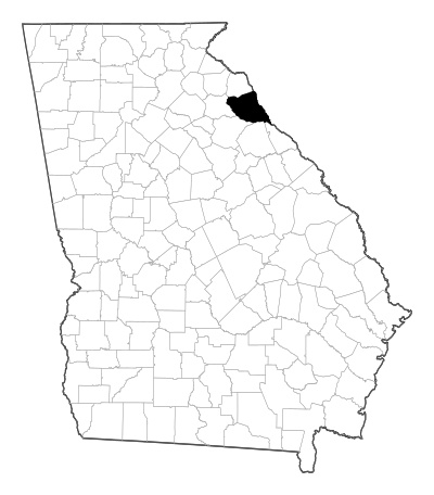 Elbert County in Georgia