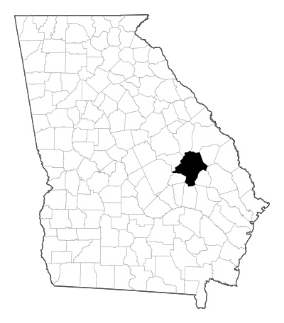 Emanuel County in Georgia