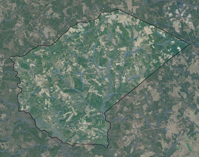 Glascock County GA USGS imagery and topo map