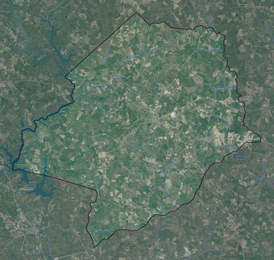 Hancock County GA USGS imagery and topo map