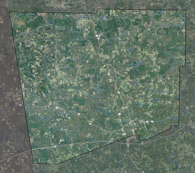 Haralson County GA USGS imagery and topo map