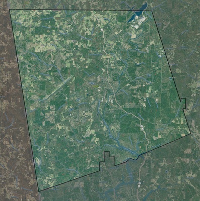 Heard County GA USGS imagery and topo map