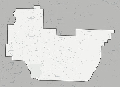 Irwin County GA county basemap context