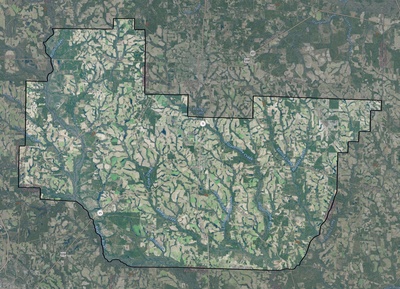 Irwin County GA USGS imagery and topo map