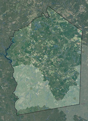 Jasper County GA USGS imagery and topo map