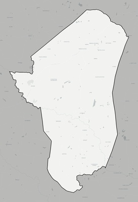 Jefferson County GA county basemap context