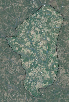 Jefferson County GA USGS imagery and topo map