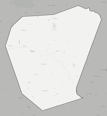 Jenkins County GA county basemap context