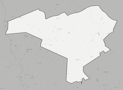 Johnson County GA county basemap context