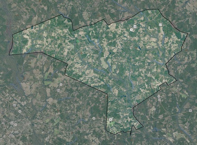 Johnson County GA USGS imagery and topo map