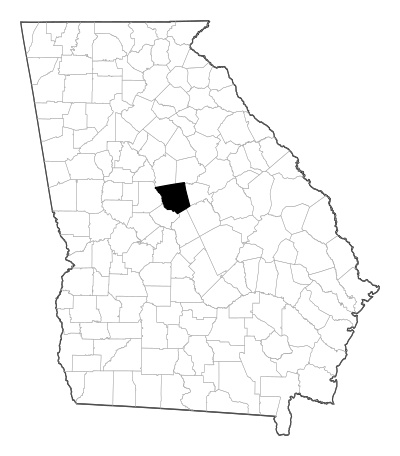 Jones County in Georgia