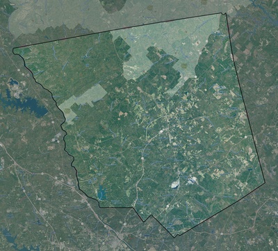 Jones County GA USGS imagery and topo map