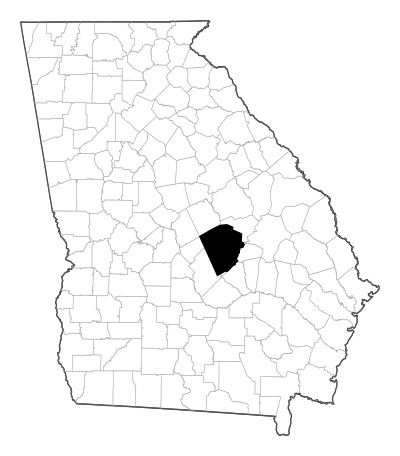 Laurens County in Georgia