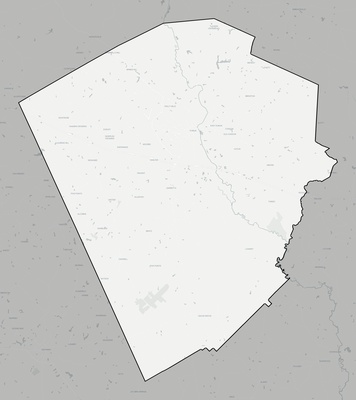 Laurens County GA county basemap context