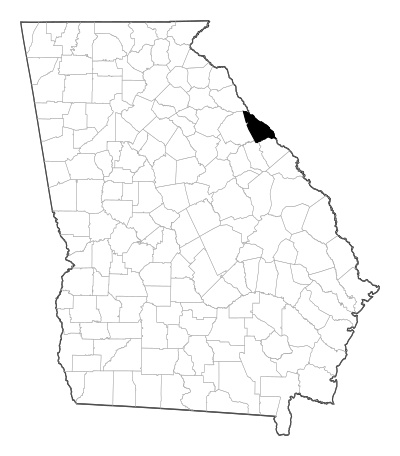 Lincoln County in Georgia