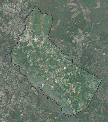 Long County GA USGS imagery and topo map