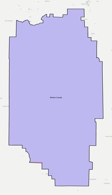 Marion County GA school district boundaries map