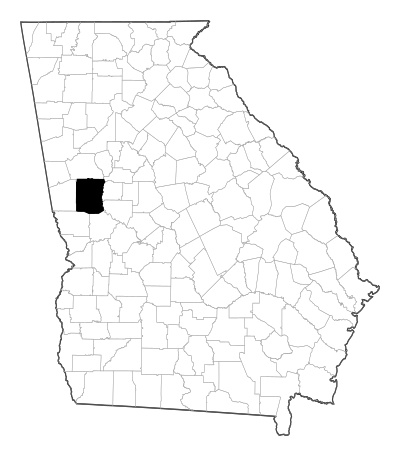Meriwether County in Georgia