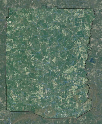 Meriwether County GA USGS imagery and topo map