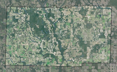 Miller County GA USGS imagery and topo map
