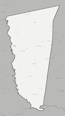 Montgomery County GA county basemap context